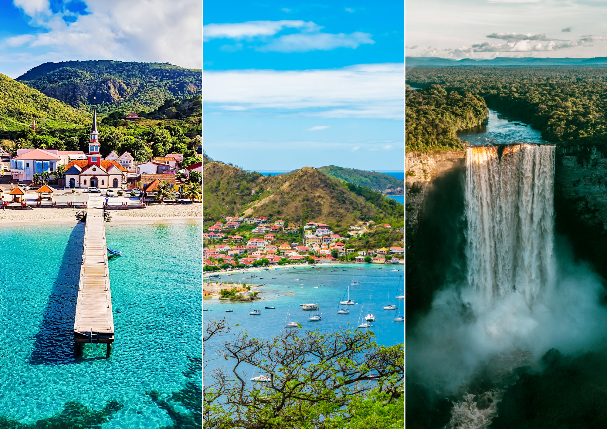 Photos des 3 îles pour article