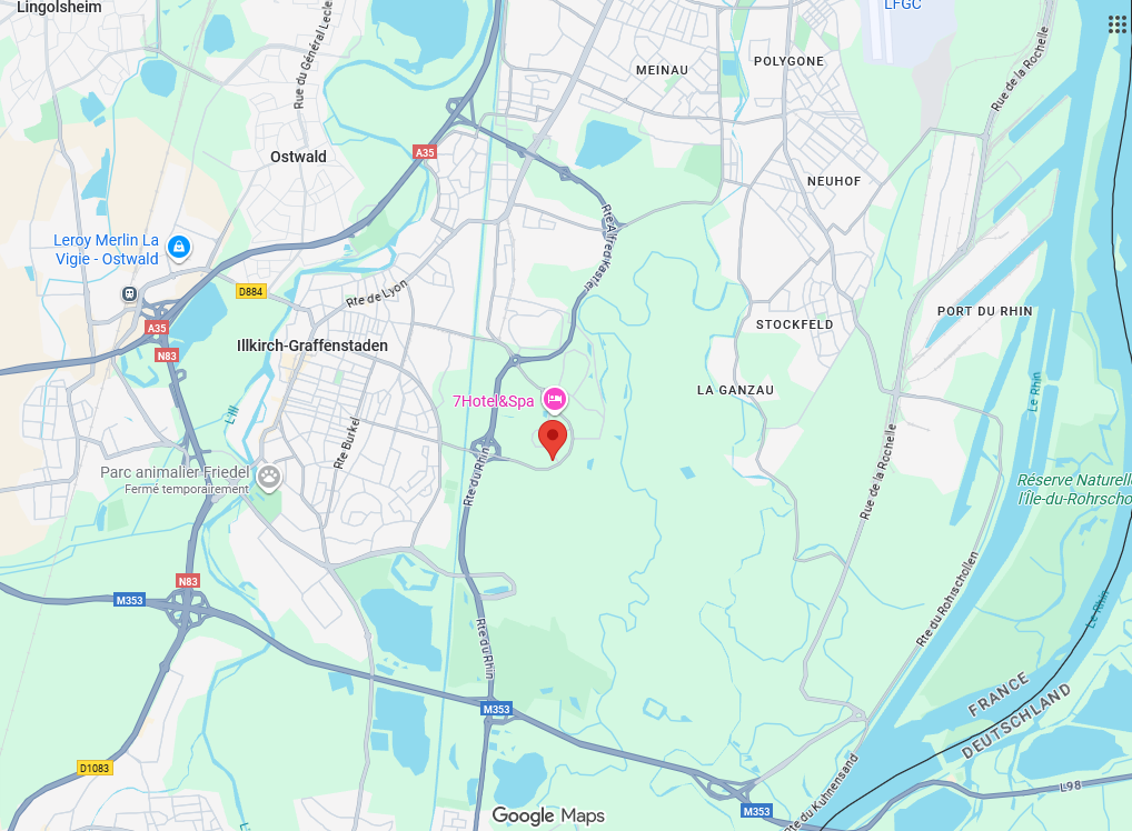 Carte maps avec l'adresse CFPPE