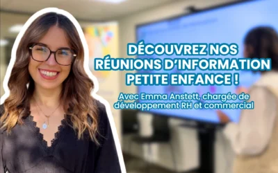 Découvrez nos réunions d&rsquo;information Formations Petite Enfance 2026 !